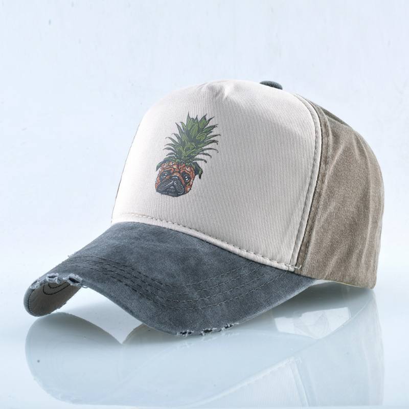 Unisex Pineapple Baseball Lippalakki Pesty Lippalakki Nastoitettu Hip Hop Cap