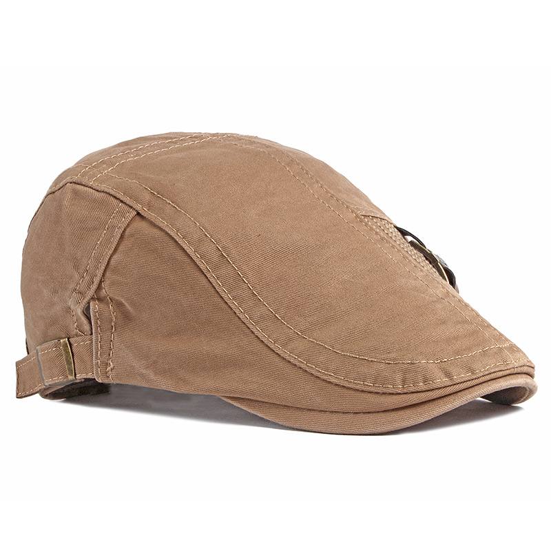 Unisex-säädettävä Maalari Baret Caps Classic Newsboy Cabbie Hat