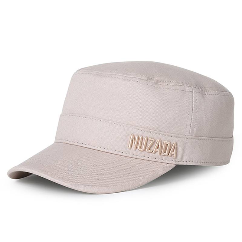 Unisex Solid Säädettävä Peaked Cap Vapaa-ajan Visiiri Eteenpäin Flat Hat