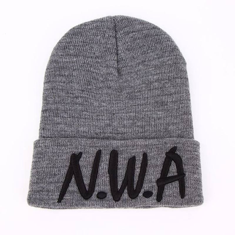 Uudet Skullies Beanies Gangsta Nwa Neulotut Talvihatut