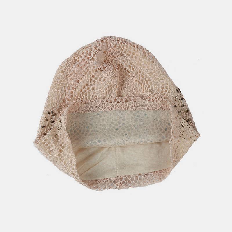 Uusi Knitting Cutout Beanie Hat Hengittävät Lippalakit