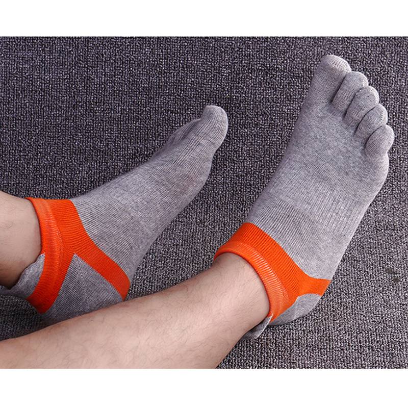 Five Toes Sukat Sports Outdoor Anklet Deodorantti Bakteerien Vastainen Paksut Mukavat Rento Sukat