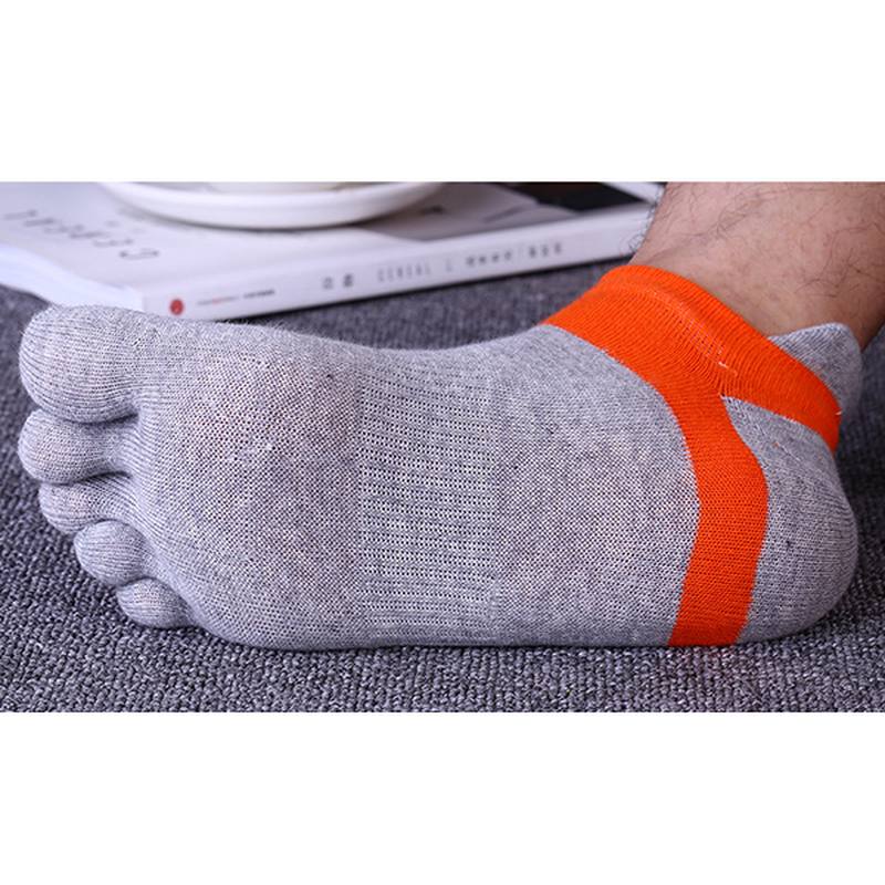 Five Toes Sukat Sports Outdoor Anklet Deodorantti Bakteerien Vastainen Paksut Mukavat Rento Sukat